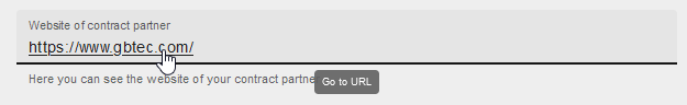 The url field is shown in the form here.