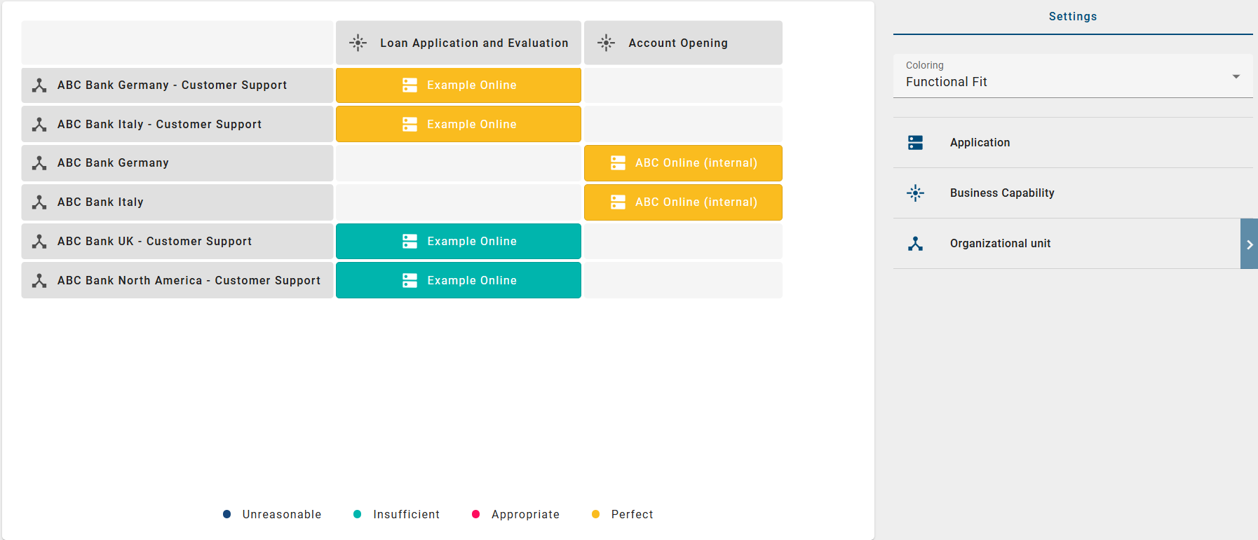 The screenshot shows an open Insight Grid which is displayed in color.