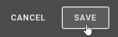 On the screenshot the options "Save" and "Cancel" are shown.