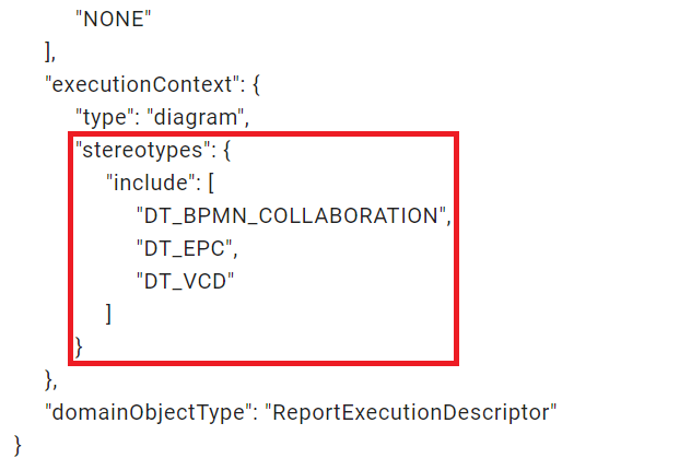 This screenshot is highlighting the variable "stereotypes" and example values, such as "DT_EPC".