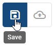 Here the button to save is displayed.