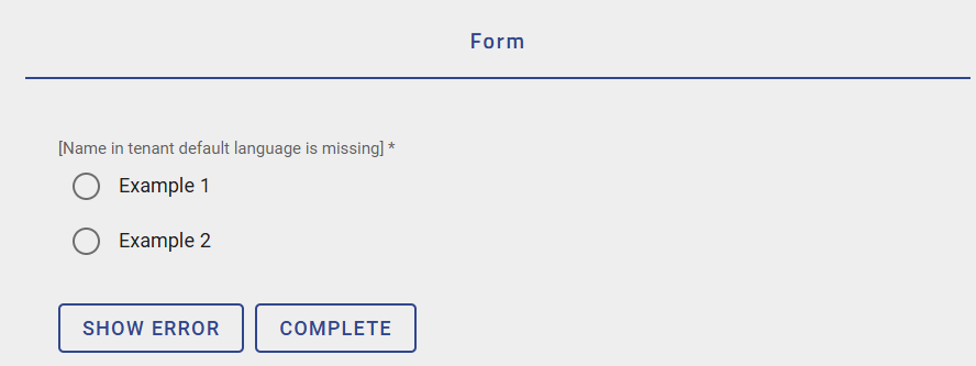 The screenshot shows the manual decision betweeen paths.
