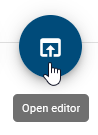 The screenshot shows the button to reach the diagram editor.