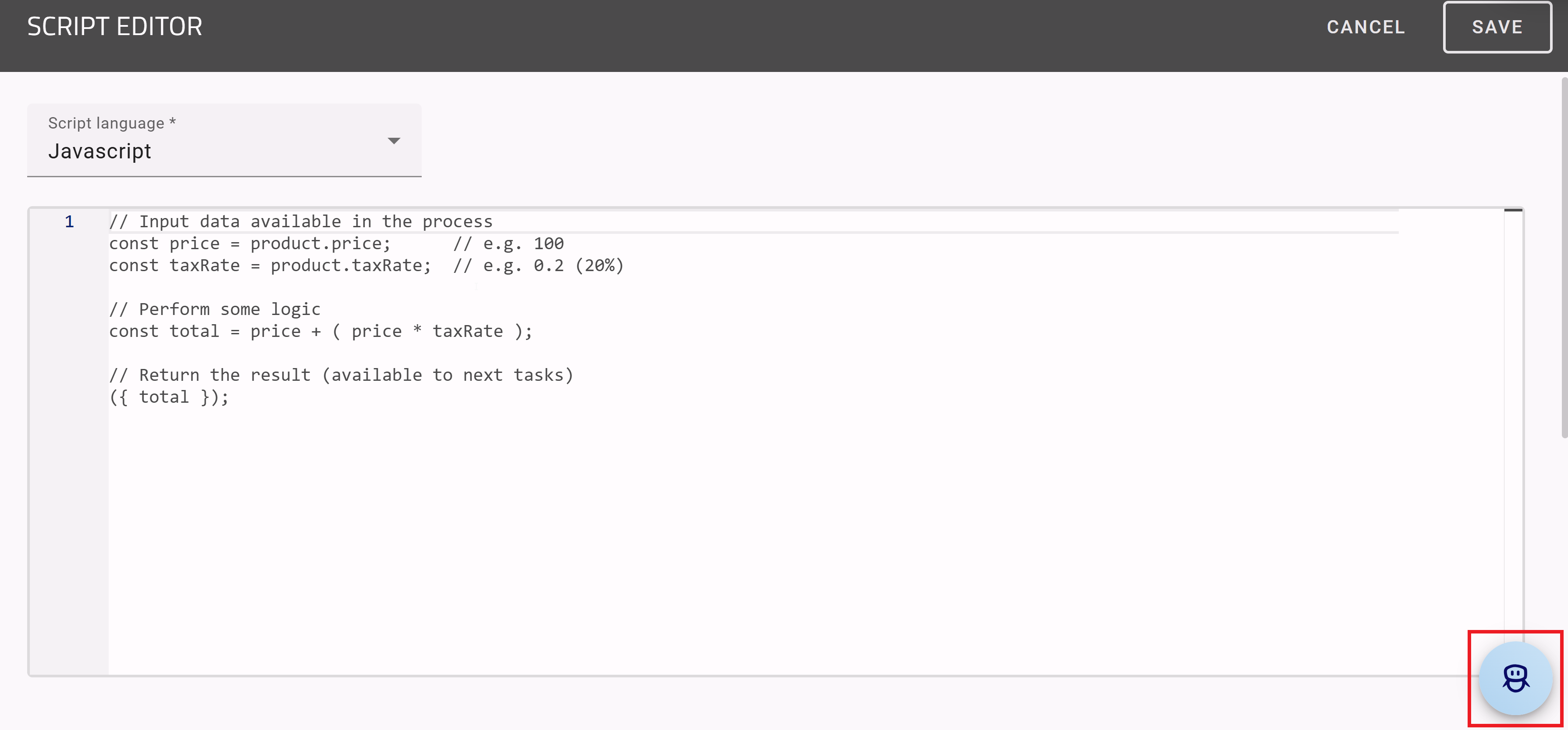 The screenshot shows the script editor and Arty in the lower right corner.