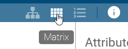 Here the button "Matrix" is displayed in the menu bar.